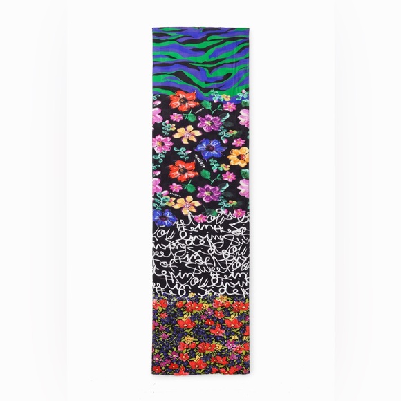 🔥NWT Desigual Long Scarf/Shawl - Picture 7 of 11
